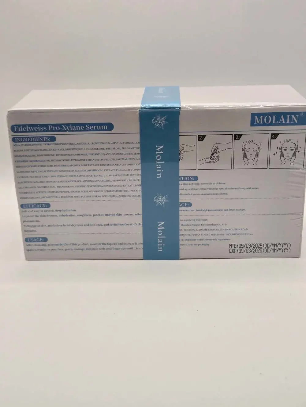 Molain Edelweiss Pro-Xylane Serum Facial Moisturizer